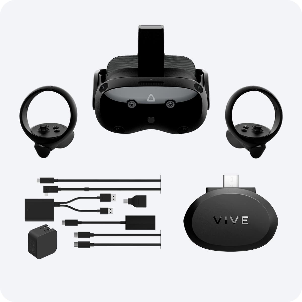 Vive Focus Vision ＋ Facial tracker VIVE Focus Vision + Wired Streaming Kit + Facial Tracker – VIVE