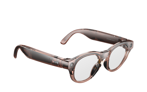 Vive Eagle Pantos Clear Lens (Clear Brown)