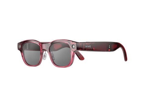Vive Eagle Square Sunglass Lens (Berry)