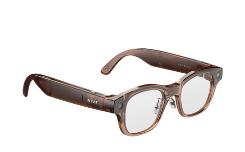 Vive Eagle Square Clear Lens (Coffee)