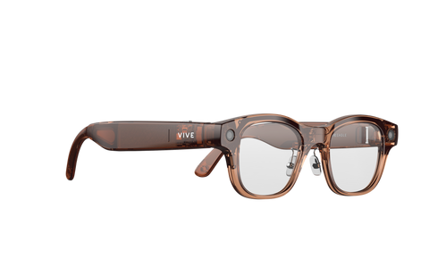 Vive Eagle Square Clear Lens (Coffee)