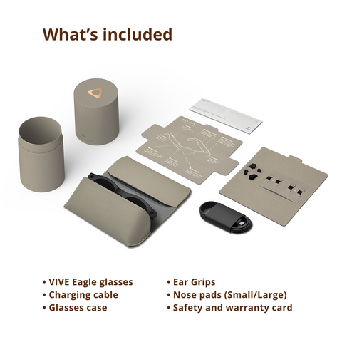 Vive Eagle Pantos Sunglass Lens (Clear Brown)